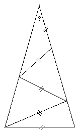 ユニークな二等辺三角形